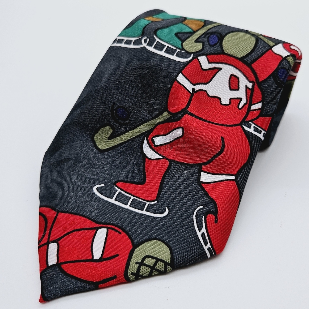 GOLD CITY | handmade hockey neck tie